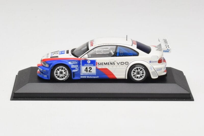 BMW M3 GTR E46 #42 J. Muller / D. Muller / H-J. Stuck / P. Lamy 24 Hours Nurburgring Winner 2004 Minichamps 1:43 444042342 Me