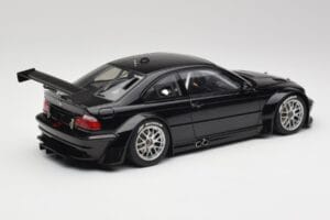 BMW M3 GTR E46 Plain Body Jet Czarny AUTOart 1:18 80447 Metal — zdjęcie 2 z 6
