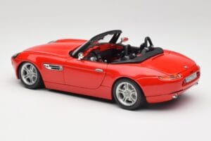 BMW Z8 E52 Czerwony Bburago 1:18 Z8001 Metal — zdjęcie 7 z 8