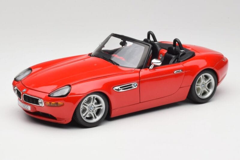 BMW Z8 E52 Czerwony Bburago 1:18 Z8001 Metal