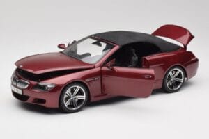 BMW M6 E64 Kabriolet Czerwony Kyosho 1:18 80430417423 Metal — zdjęcie 2 z 8