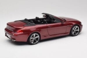 BMW M6 E64 Kabriolet Czerwony Kyosho 1:18 80430417423 Metal — zdjęcie 3 z 8