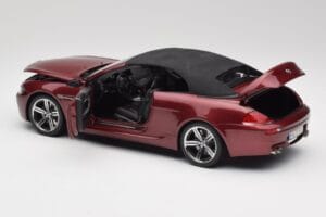BMW M6 E64 Kabriolet Czerwony Kyosho 1:18 80430417423 Metal — zdjęcie 5 z 8