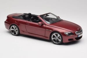 BMW M6 E64 Kabriolet Czerwony Kyosho 1:18 80430417423 Metal — zdjęcie 6 z 8
