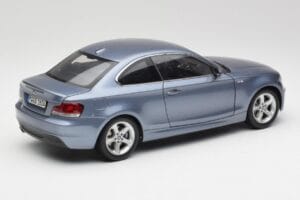 BMW 1 E82 Coupe Niebieski Kyosho 1:18 80430427065 Metal — zdjęcie 3 z 8