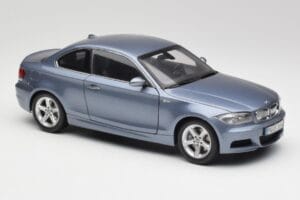 BMW 1 E82 Coupe Niebieski Kyosho 1:18 80430427065 Metal — zdjęcie 6 z 8