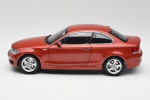 BMW 1 E82 Coupe Pomarańczowy Kyosho 1:18 80430427064 Metal — zdjęcie 4 z 8