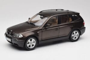 BMW X3 E83 3.0d Ciemny Brązowy Metalik Kyosho 1:18 80430300736 Metal