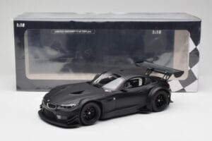 BMW Z4 E89 GT3 Matt Czarny Minichamps 1:18 151122304 Metal — zdjęcie 6 z 6