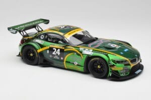BMW Z4 E89 GT3 #24 Saudi Falcons K. Al Faisal / A. Binladen Dubai 24 Hours 2013 Minichamps 1:18 151132324 Metal — zdjęcie 4 z 6