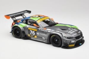BMW Z4 E89 GT3 #76 Schubert Motorsport Dubai 24 Hours 2014 Minichamps 1:18 151142376 Metal — zdjęcie 4 z 6