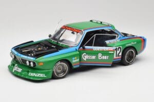 BMW 3.5 CSL E9 Gruppe 5 #12 H. Quester / G. Nilsson Zeltweg Winner 1976 Minichamps 1:18 180762012 Metal — zdjęcie 2 z 8