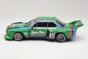 BMW 3.5 CSL E9 Gruppe 5 #12 H. Quester / G. Nilsson Zeltweg Winner 1976 Minichamps 1:18 180762012 Metal — zdjęcie 4 z 8
