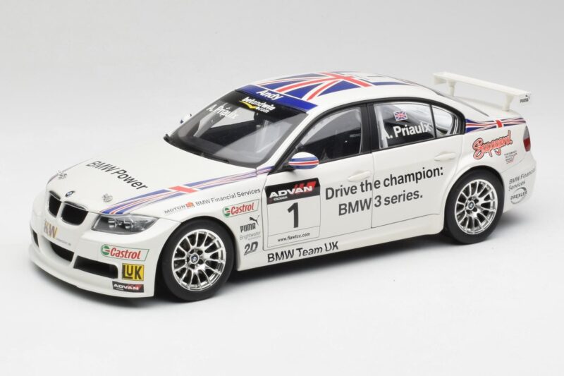 BMW E90 320si #1 A. Priaulx WTCC Champion 2006 Kyosho 1:18 80430429067 Metal
