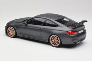BMW M4 F82 GTS Frozen Szary Minichamps 1:18 80432411555 Metal — zdjęcie 7 z 8
