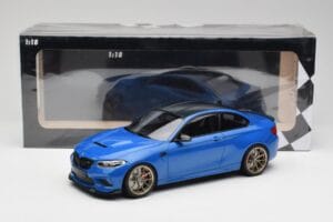 BMW M2 F87 CS Misano Niebieski & Złote Felgi Minichamps 1:18 155021027 Metal — zdjęcie 6 z 6