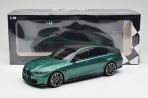BMW M3 G80 Isle of Man Green Minichamps 1:18 155020200 Metal — zdjęcie 6 z 6