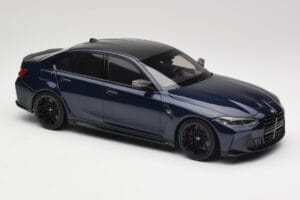BMW M3 G80 Portimao Blue Minichamps 1:18 155020201 Metal — zdjęcie 4 z 6