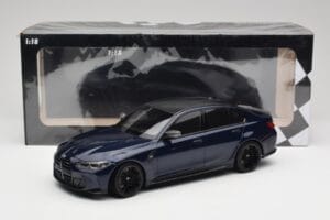 BMW M3 G80 Portimao Blue Minichamps 1:18 155020201 Metal — zdjęcie 6 z 6