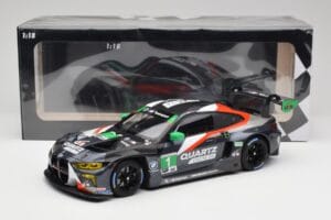 BMW M4 G82 GT3 GTD Paul Miller Racing #1 B. Sellers / M. Snow 12 Hours of Sebring IMSA 2022 Minichamps 1:18 155222001 Metal — zdjęcie 6 z 6