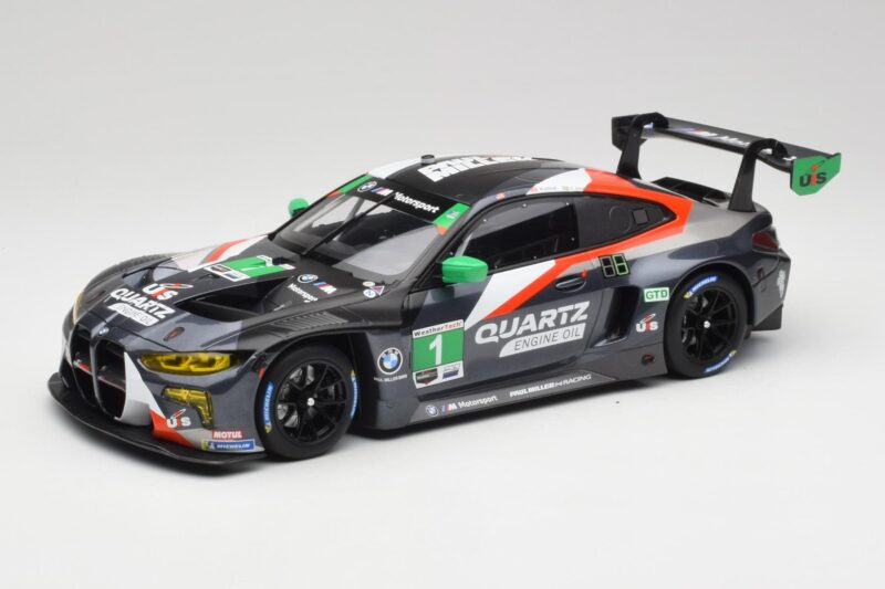 BMW M4 G82 GT3 GTD Paul Miller Racing #1 B. Sellers / M. Snow 12 Hours of Sebring IMSA 2022 Minichamps 1:18 155222001 Metal