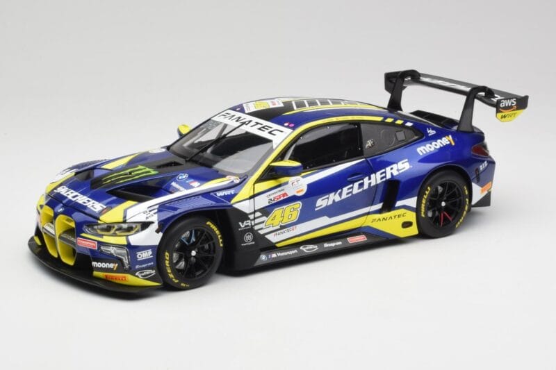 BMW M4 GT3 G82 #46 A. Farfus / V. Rossi Team WRT 24 Hours of Spa 2023 Minichamps 1:18 113232646 Metal