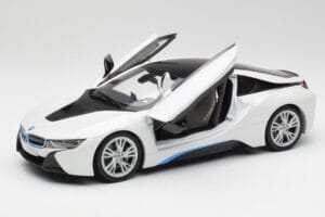 BMW i8 Crystal Biały Paragon 1:18 80432336841 Metal — zdjęcie 2 z 8
