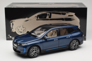 BMW iX Blue Metallic Minichamps 1:18 110023100 Metal — zdjęcie 8 z 8