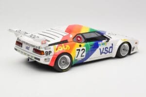 BMW M1 #72 BMW France Zol Auto B. Rousselot / J. Servanin 24 Hours of Le Mans 1981 Minichamps 1:18 180812972 Metal — zdjęcie 3 z 8