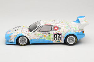BMW M1 Carte de France #83 D. Pironi / D. Quester 24 Hours of Le Mans 1980 Minichamps 1:18 180802983 Metal — zdjęcie 4 z 8