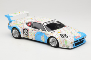 BMW M1 Carte de France #83 D. Pironi / D. Quester 24 Hours of Le Mans 1980 Minichamps 1:18 180802983 Metal — zdjęcie 6 z 8