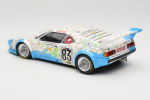 BMW M1 Carte de France #83 D. Pironi / D. Quester 24 Hours of Le Mans 1980 Minichamps 1:18 180802983 Metal — zdjęcie 7 z 8