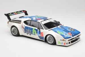 BMW M1 Cassani Racing Team #55 M. Winkelhock Procar Series 1979 Minichamps 1:18 180802955 Metal — zdjęcie 6 z 8