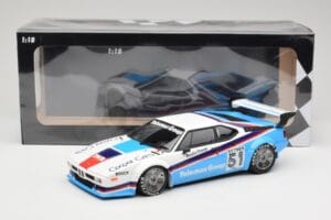 BMW M1 E26 #51 F. Sytner Toleman Group Motorsport BMW M1 Procar Series 1979 Minichamps 1:18 155792951 Metal — zdjęcie 6 z 6