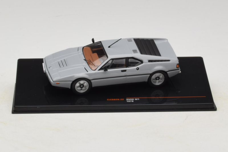 BMW M1 Szary IXO 1:43 BMW M1 Szary IXO 1:43 CLC602N Metal