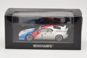 BMW M1 Procar #1 M. Andretti 1979 Minichamps 1:43 80420309422-R Metal — zdjęcie 4 z 4