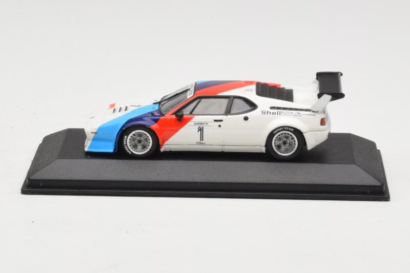 BMW M1 Procar #1 M. Andretti 1979 Minichamps 1:43 80420309422-R Metal