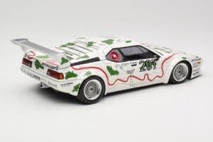 BMW M1 Procar #201 BMW Motorsport H. Stuck / N. Piquet 1000km Nürburgring 1980 Minichamps 1:18 180802901 Metal — zdjęcie 3 z 8
