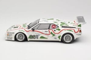 BMW M1 Procar #201 BMW Motorsport H. Stuck / N. Piquet 1000km Nürburgring 1980 Minichamps 1:18 180802901 Metal — zdjęcie 4 z 8