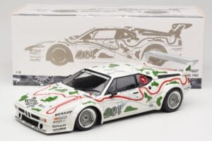BMW M1 Procar #201 BMW Motorsport H. Stuck / N. Piquet 1000km Nürburgring 1980 Minichamps 1:18 180802901 Metal — zdjęcie 8 z 8