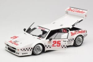BMW M1 #25 Red Lobster D. Cowart / K. Miller LA Times GP Riverside 1981 Minichamps 1:18 180812925 Metal — zdjęcie 2 z 8