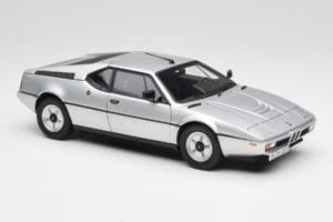 BMW M1 Srebrny Metaliczny Norev 1:18 183226 Metal — zdjęcie 6 z 8