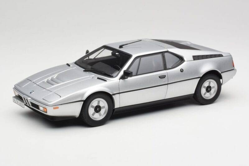 BMW M1 Srebrny Metaliczny Norev 1:18 183226 Metal
