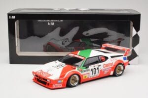 BMW M1 Winther Racing K. Winther / D. Mercer 24 Hours of Le Mans 1984 Minichamps 1:18 155842901 Metal — zdjęcie 6 z 6