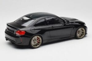 BMW M2 CS F87 Czarny Metalik Ze Złotymi Felgami Minichamps 1:18 155021021 Metal — zdjęcie 2 z 6