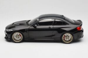 BMW M2 CS F87 Czarny Metalik Ze Złotymi Felgami Minichamps 1:18 155021021 Metal — zdjęcie 3 z 6