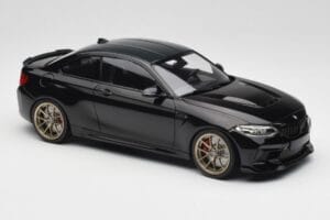 BMW M2 CS F87 Czarny Metalik Ze Złotymi Felgami Minichamps 1:18 155021021 Metal — zdjęcie 4 z 6