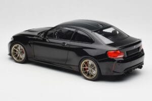 BMW M2 CS F87 Czarny Metalik Ze Złotymi Felgami Minichamps 1:18 155021021 Metal — zdjęcie 5 z 6
