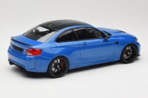BMW M2 CS F87 Niebieski Metalik Z Czarnymi Felgami Minichamps 1:18 155021022 Metal — zdjęcie 2 z 6