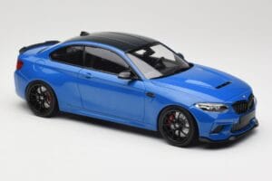 BMW M2 CS F87 Niebieski Metalik Z Czarnymi Felgami Minichamps 1:18 155021022 Metal — zdjęcie 3 z 6